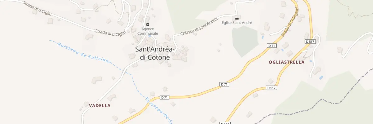 Plan du 5063 Stretta à Sant’Andréa-di-Cotone