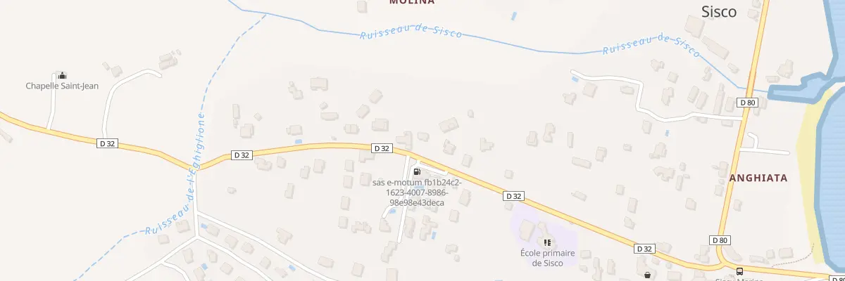 Plan du 5091A Cuticcio à Sisco
