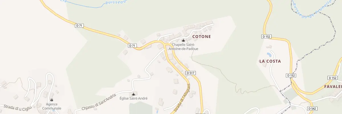 Plan du 5088 Cotone à Sant’Andréa-di-Cotone