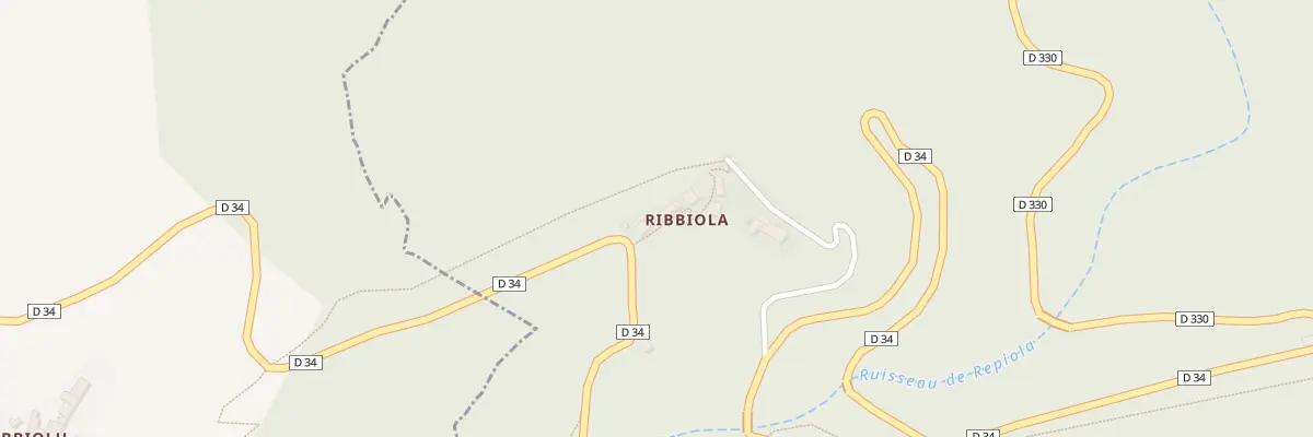 Plan du 5112 Repiola à San-Nicolao