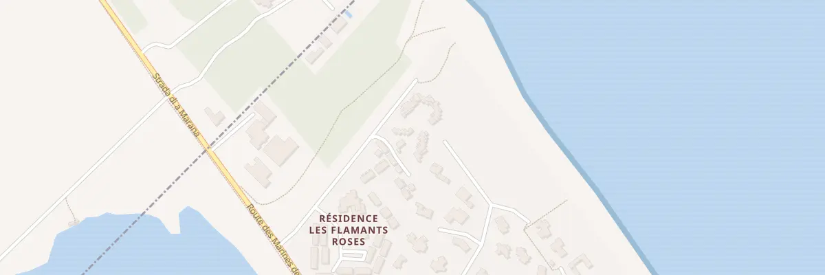 Plan du 6570 Rte des Marines de Borgo à Borgo