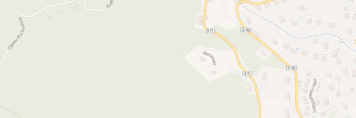 Plan du 5185A Ramacani à Cervione