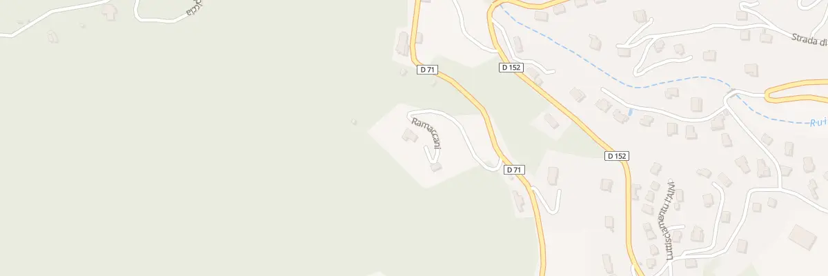 Plan du 5186 Ramacani à Cervione