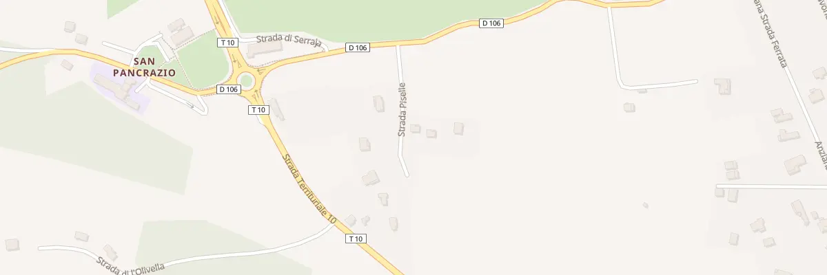 Plan du 5207 Saint Pancrace à Castellare-di-Casinca