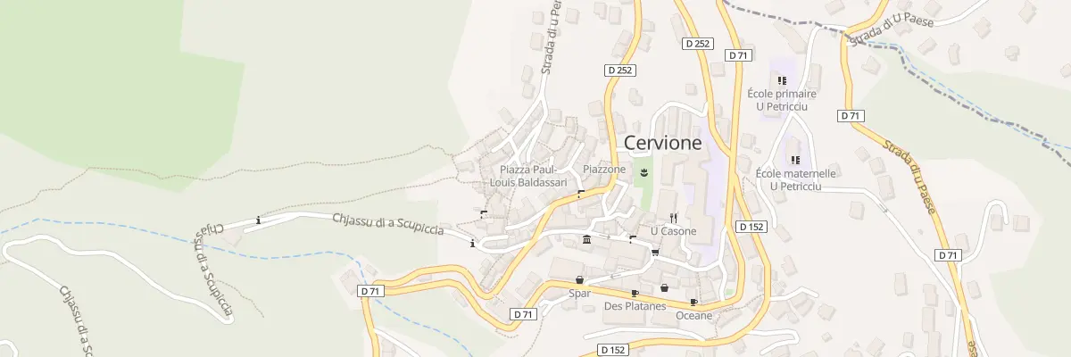 Plan du 5200 Vado à Cervione