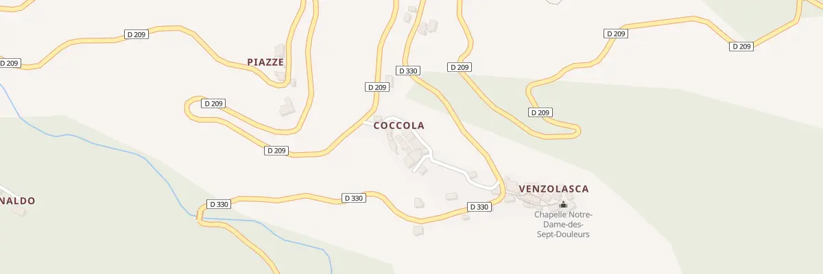 Plan du 3 Qua Coccola à Santa-Lucia-di-Moriani