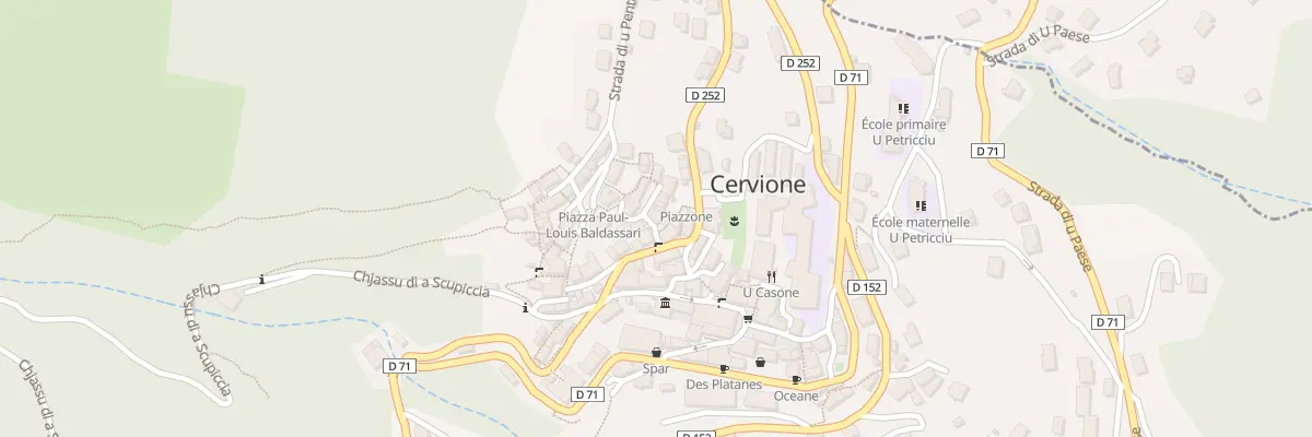 Plan du 5091 Vado à Cervione