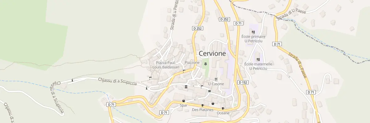 Plan du 5092 Vado à Cervione