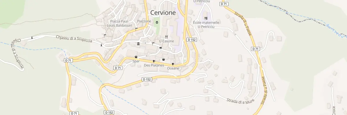 Plan du 5053 Caselle à Cervione