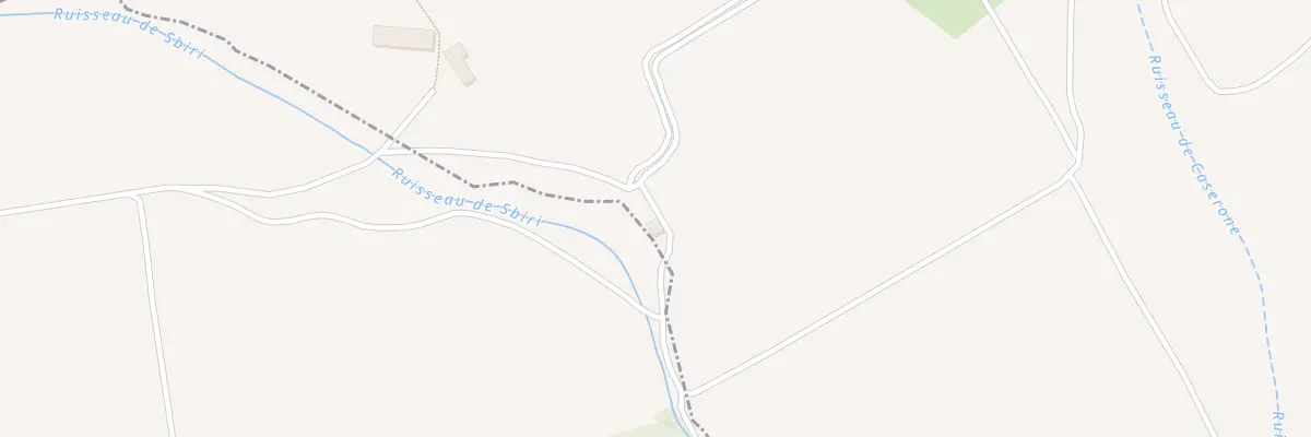 Plan du 5156C Poggiale A Caserone à Linguizzetta