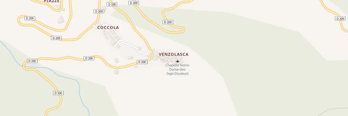 Plan du 8 Qua Venzolasca à Santa-Lucia-di-Moriani