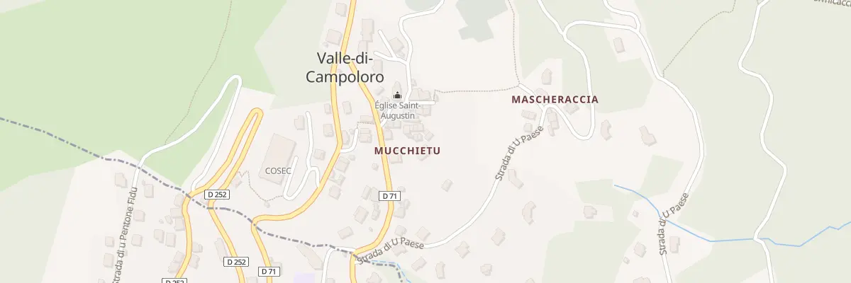 Plan du 5032 Mucchieto à Valle-di-Campoloro