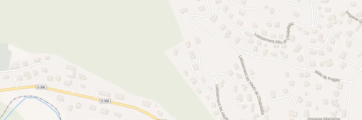 Plan du 35 Lot Les Hauts de Chiappatella à Penta-di-Casinca