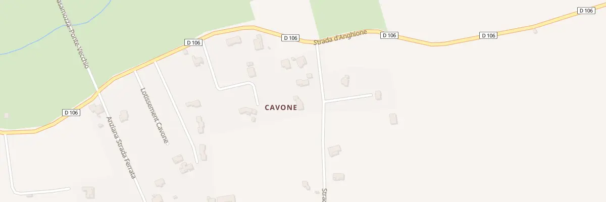Plan du 701 Cavone à Castellare-di-Casinca