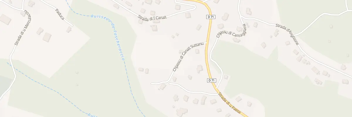 Plan du 5179A Canale à Cervione