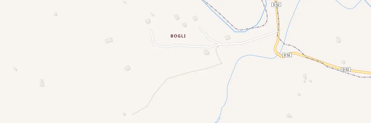 Plan du 5122A Bogli à Chiatra