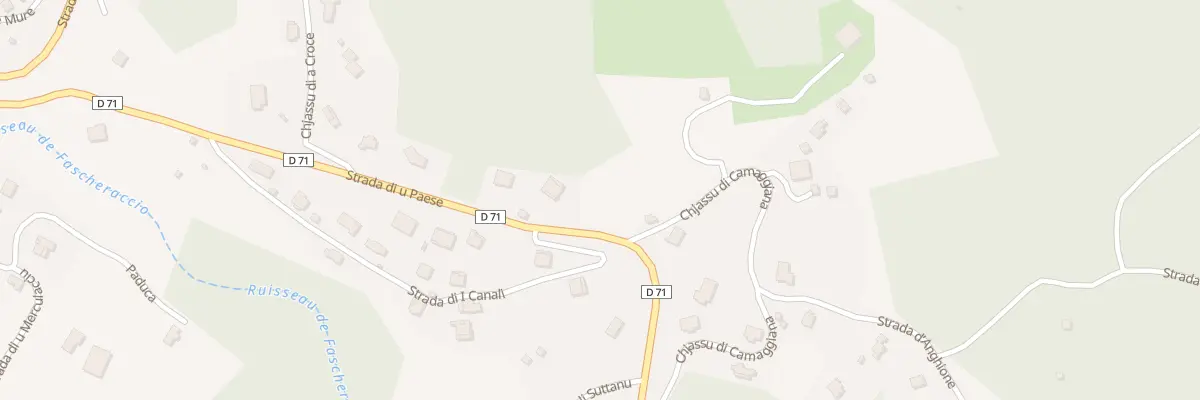 Plan de Res A Casetta à Cervione