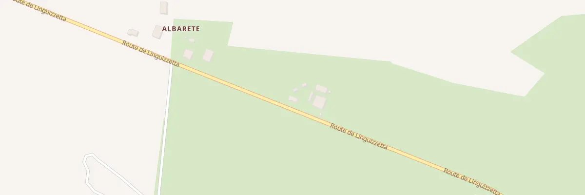 Plan du 4320 Rte de Linguizzetta à Linguizzetta