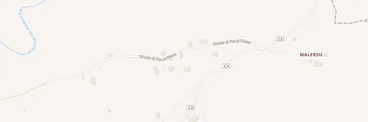 Plan du 5148 Perucchiese à Chiatra