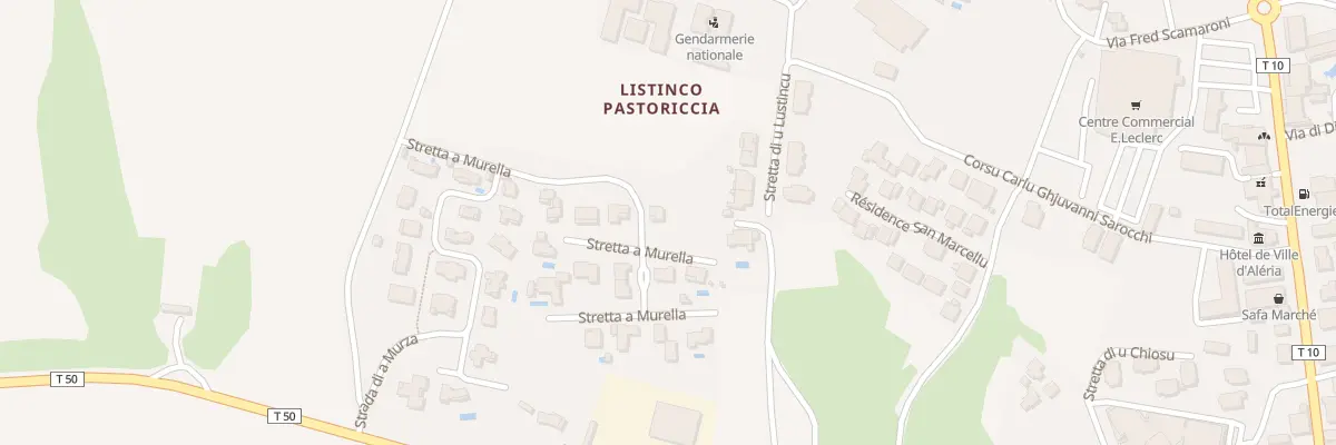 Plan du 1 Rue Stretta A Murella à Aléria