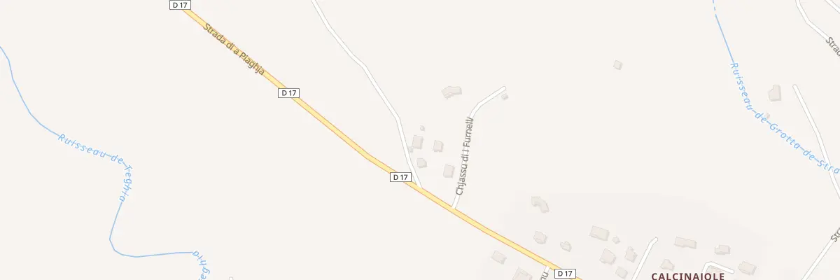 Plan du 55 Che Chjassu Di I Furnelli à Canale-di-Verde