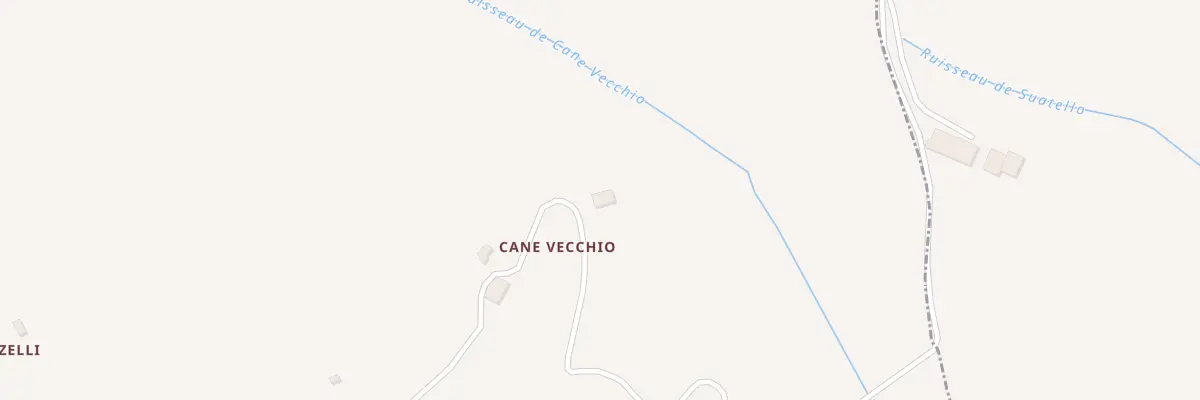 Plan du 5126 Cane Vecchio à Chiatra