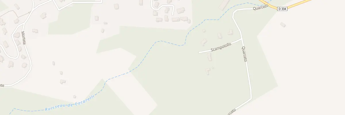 Plan du 387 Che Quarceto à Santa-Maria-Poggio