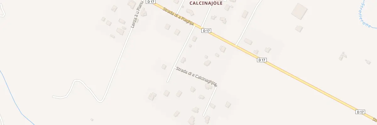 Plan du 95 Rte Strada Di E Calcinaghjole à Canale-di-Verde