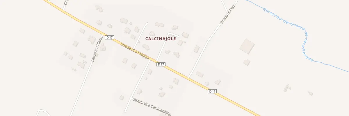 Plan du 2730 Rte Strada Di A Piaghja à Canale-di-Verde