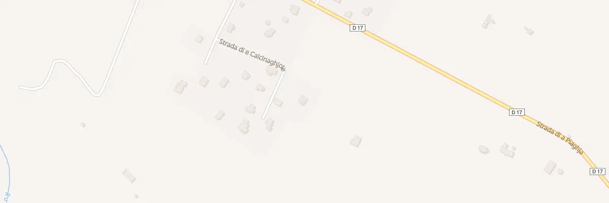 Plan du 5025 Calcinajola à Canale-di-Verde