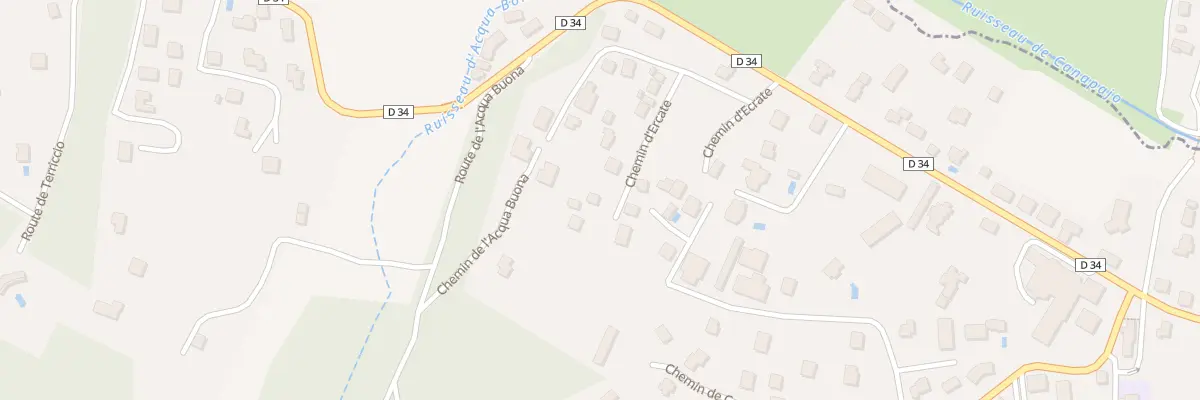 Plan du 5057A Sovertello à San-Nicolao