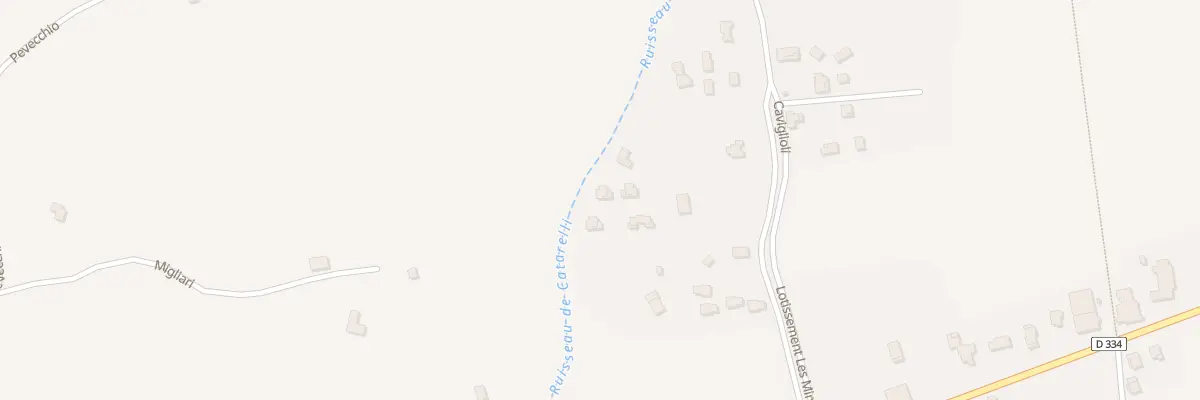 Plan du 202 Rte Caviglioli à Santa-Maria-Poggio