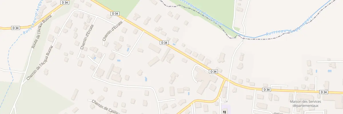 Plan du 575 Rte de San Nicolao à San-Nicolao