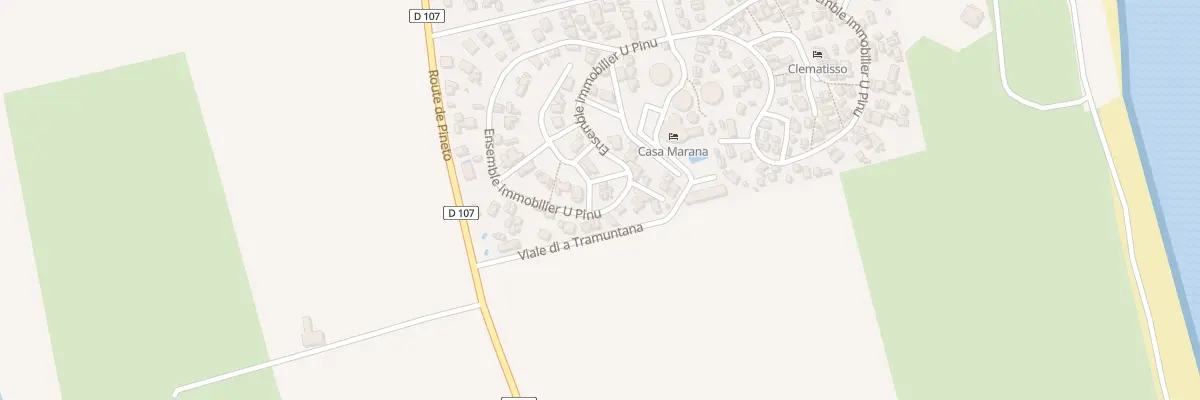 Plan du 5996 Ens Immobilier U Pinu à Lucciana