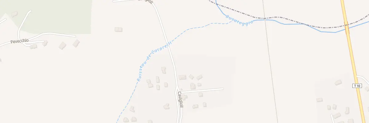 Plan du 385 Rte Caviglioli à Santa-Maria-Poggio