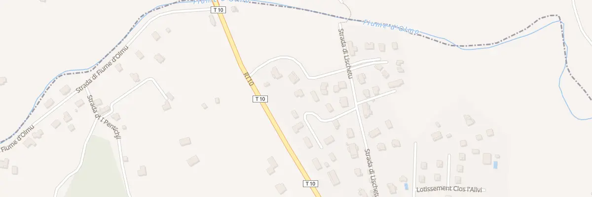 Plan du 3 Lot L’Arcanu à Talasani