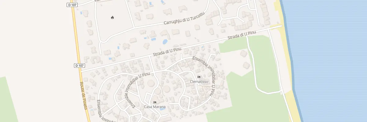 Plan du 5949 Ens Immobilier U Pinu à Lucciana