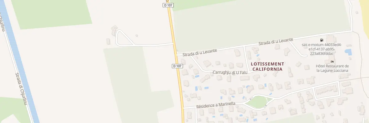 Plan du 5093G Pineto à Lucciana