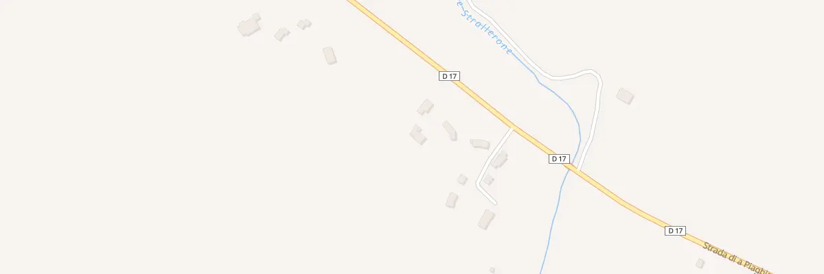 Plan du 1735 Rte Strada Di A Piaghja à Canale-di-Verde