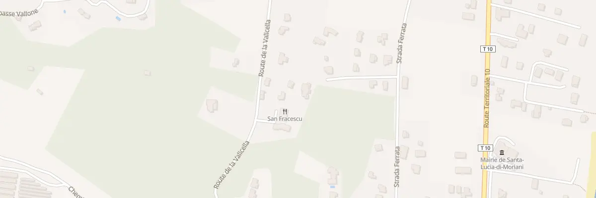 Plan du 228 Rte de la Valicella à Santa-Lucia-di-Moriani