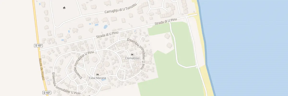 Plan du 1792 Ens Immobilier U Pinu à Lucciana