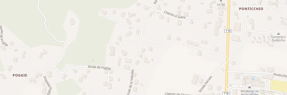 Plan du 640 Rte de la Valicella à Santa-Lucia-di-Moriani