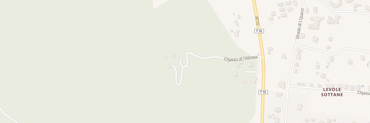 Plan du 243 Che Chjassu Di l’Alimea à Poggio-Mezzana