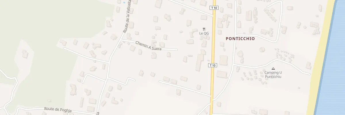 Plan du 152 Che A Suera à Santa-Lucia-di-Moriani