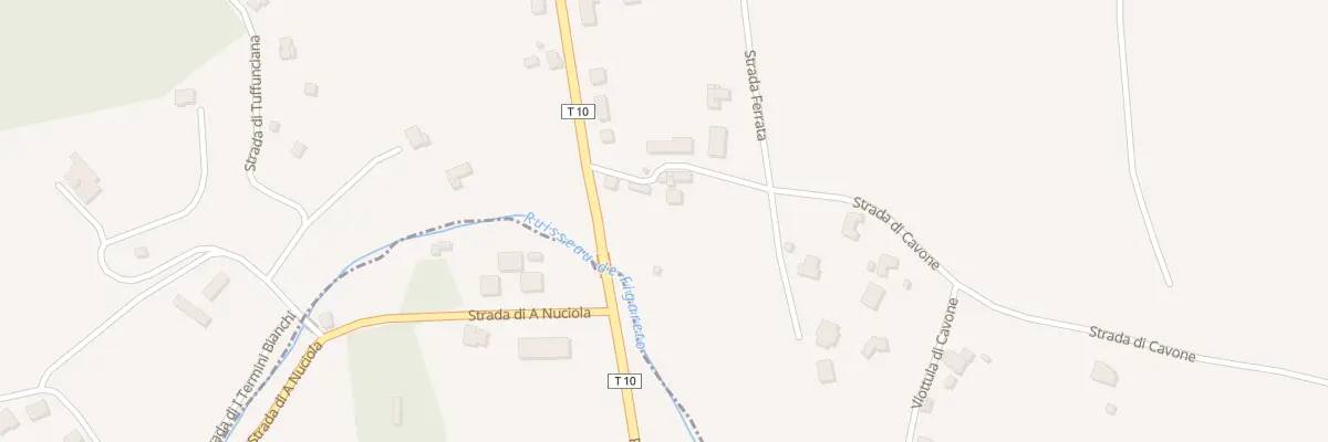Plan du 50 Rte Strada Di Cavone à Talasani