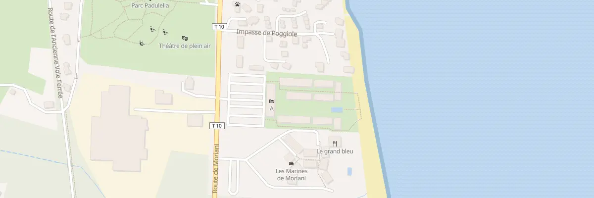 Plan du 1155 Rte de Moriani à San-Nicolao