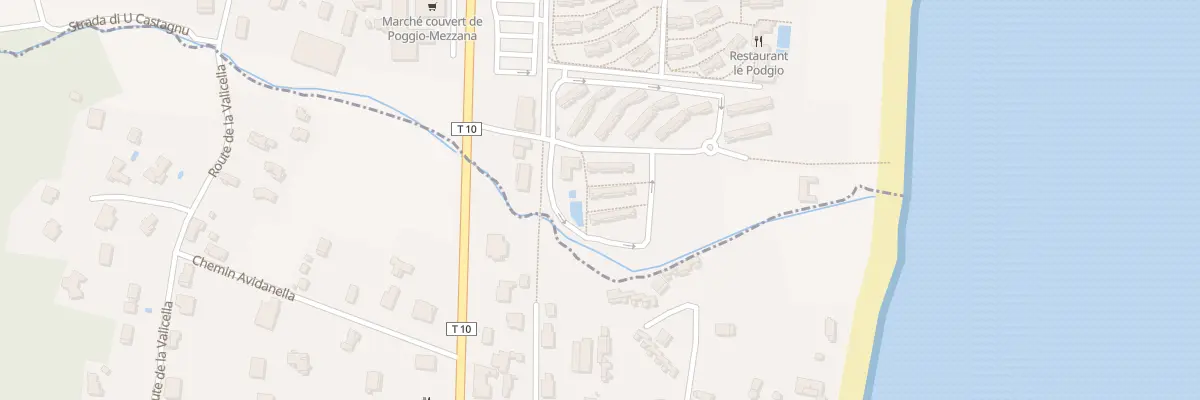 Plan de Res Acqua Linda à Poggio-Mezzana