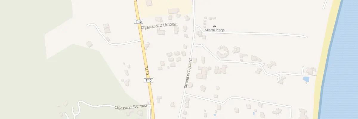 Plan du 218 Rte Strada Di I Querci à Poggio-Mezzana