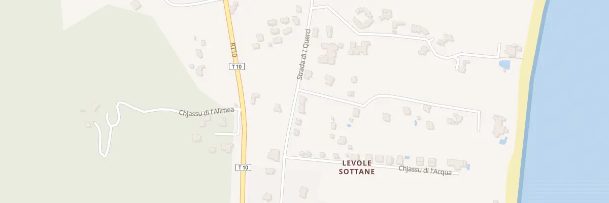 Plan du 341 Rte Strada Di I Querci à Poggio-Mezzana