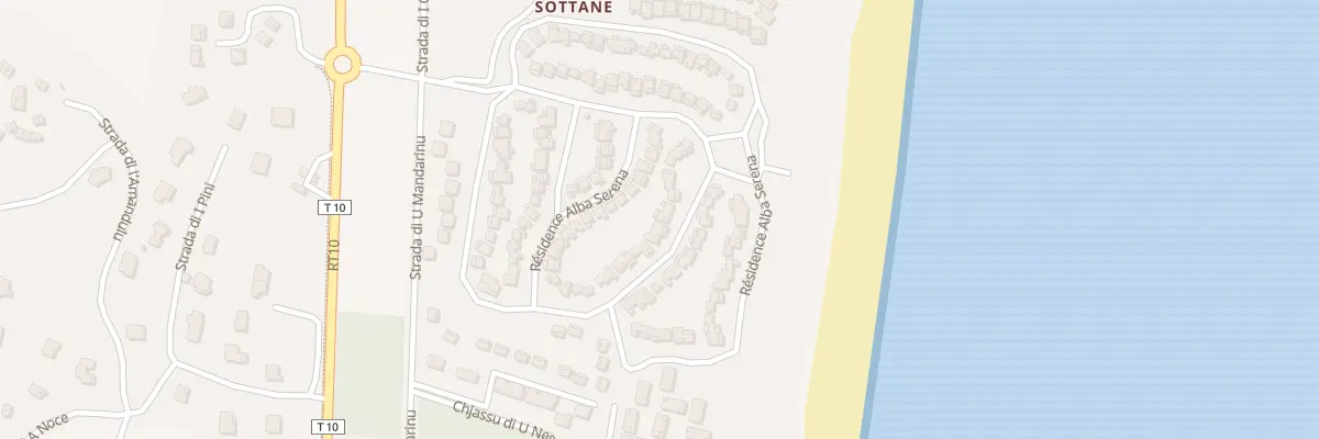 Plan du 17 Rte Strada Di U Mandarinu à Poggio-Mezzana